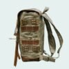 Outdoor Camping Retro Waterproof Oil Wax Canvas Sports Mountaineering Bag