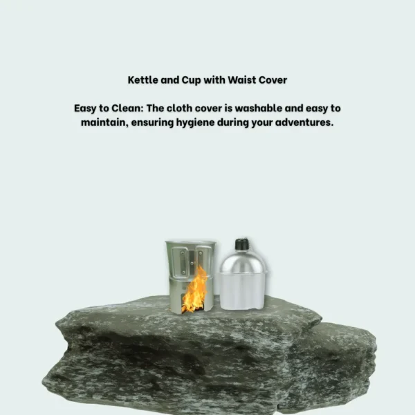 Water Cup Lunch Box Set with Kettle and Waist Cover