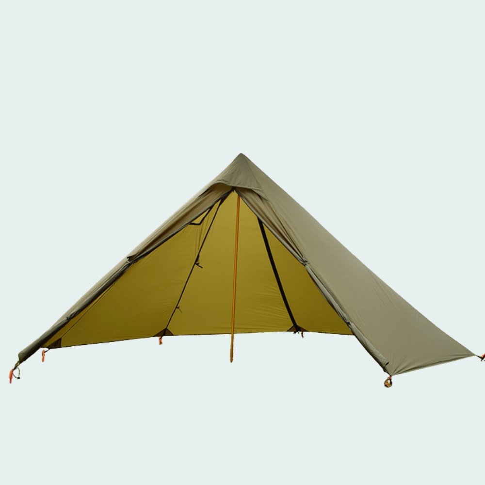 Pyramid outdoor camping tent for 4 people