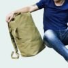 Outdoor Climbing Backpacks Unisex Travel Canvas Camping Bags