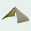 Pyramid outdoor camping tent for 4 people