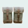 Outdoor Camping Retro Waterproof Oil Wax Canvas Sports Mountaineering Bag