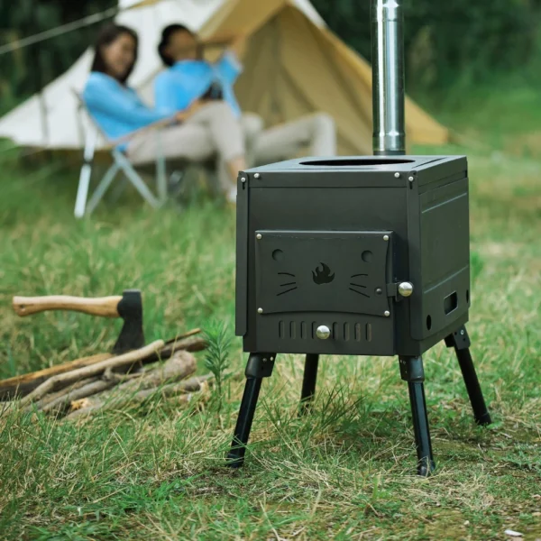Multipurpose Outdoor BBQ Grill Picnic Portable Firewood Stove